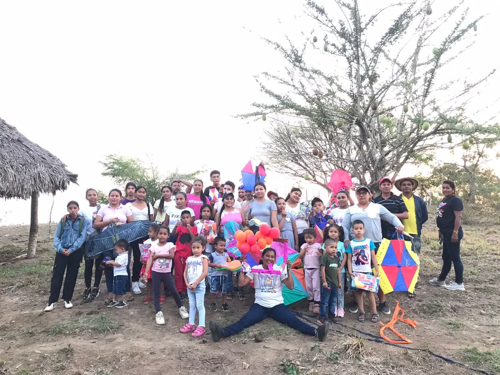 Jornada recreativa y festival de cometas del Pueblo Indígena Cebolla Blanca
