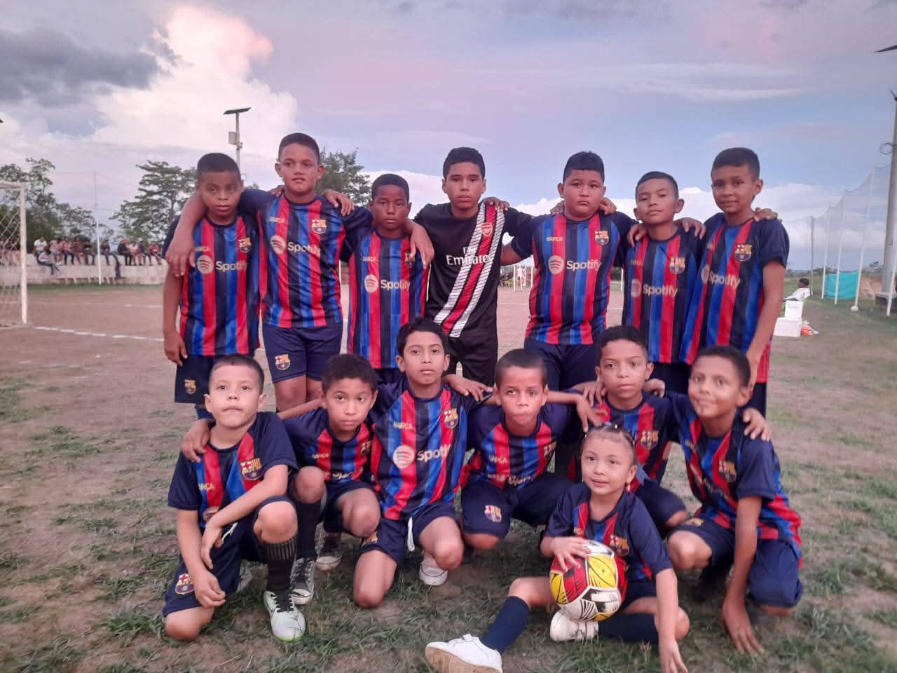 Fortalecimiento del equipo infantil de microfútbol del Pueblo Indígena Cebolla Blanca